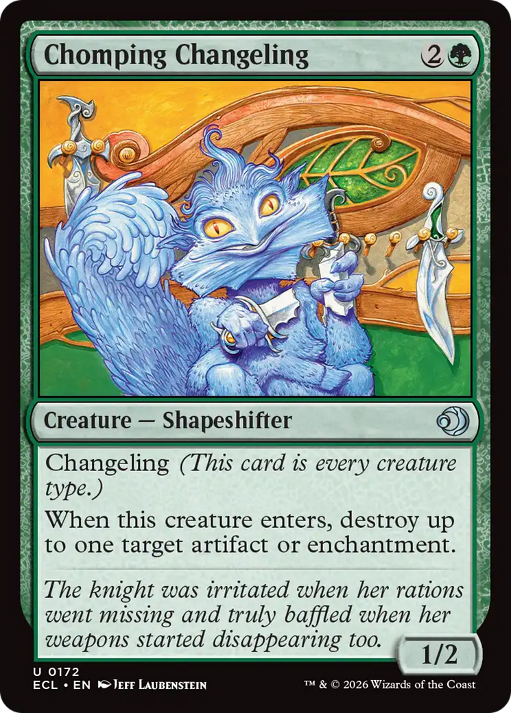Chomping Changeling [Lorwyn Eclipsed] | Odin's Place