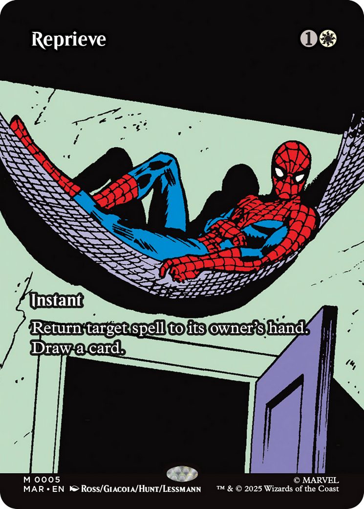 Reprieve (Borderless) [Marvel's Spider-Man: Eternal-Legal] | Dragon's Lair Comics and Fantasy Houston TX