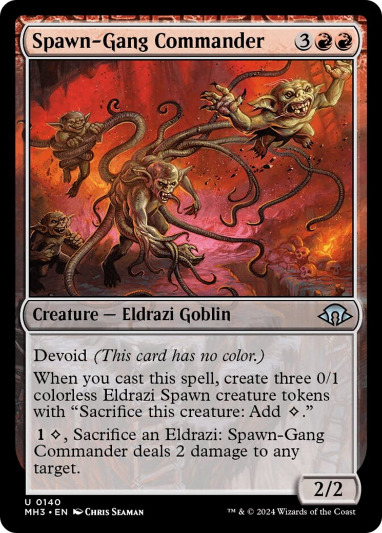 Spawn-Gang Commander [Modern Horizons 3] | Dragon's Lair Comics and Fantasy Houston TX