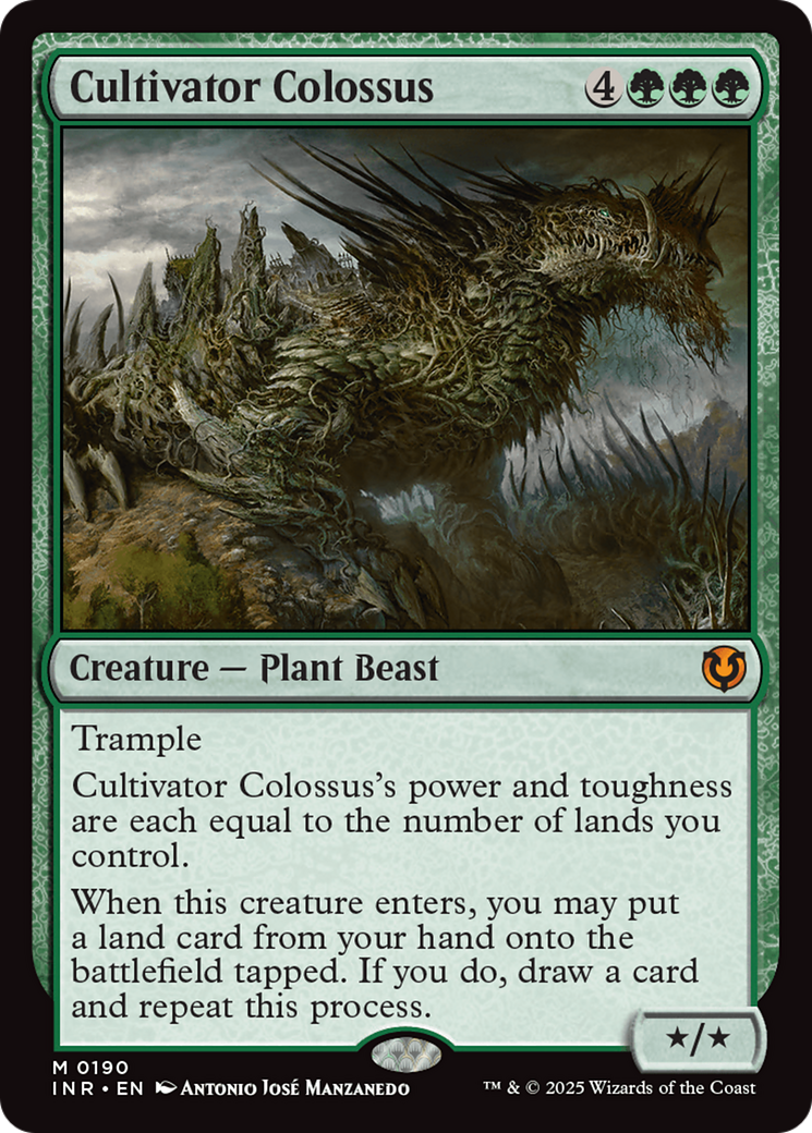 Cultivator Colossus [Innistrad Remastered] | Dragon's Lair Comics and Fantasy Houston TX
