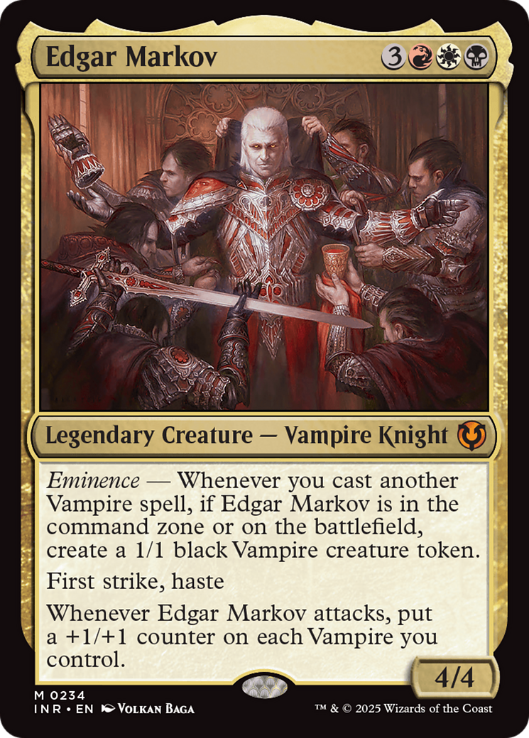 Edgar Markov [Innistrad Remastered] | Dragon's Lair Comics and Fantasy Houston TX