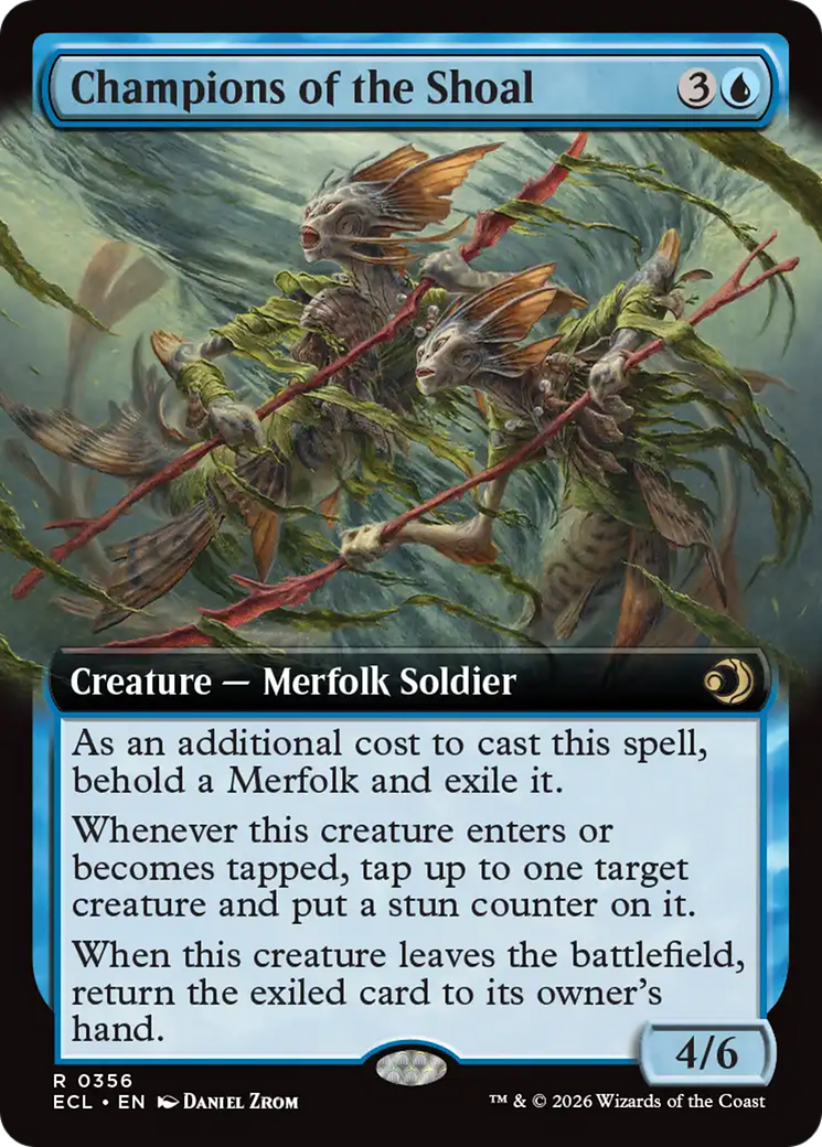 Champions of the Shoal (Extended Art) [Lorwyn Eclipsed] | Odin's Place