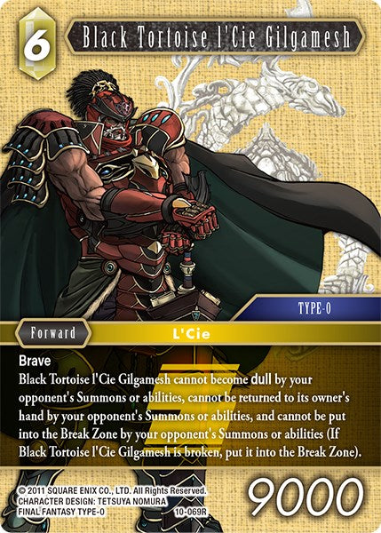 Black Tortoise l'Cie Gilgamesh [Opus X] | Dragon's Lair Comics and Fantasy Houston TX