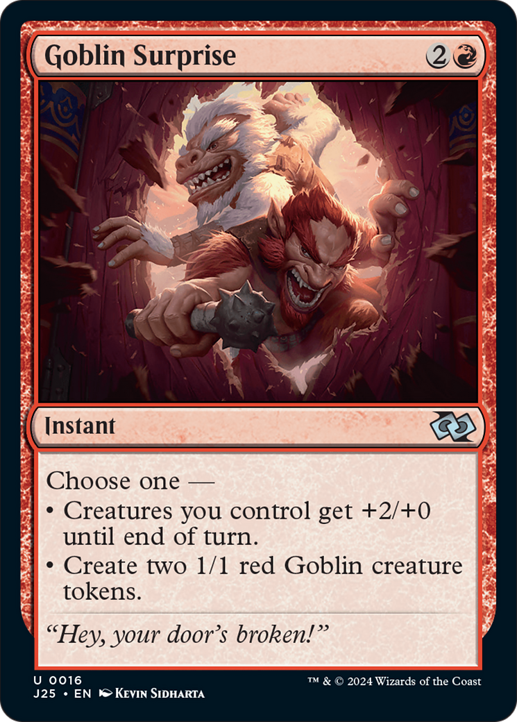 Goblin Surprise [Foundations Jumpstart] | Dragon's Lair Comics and Fantasy Houston TX
