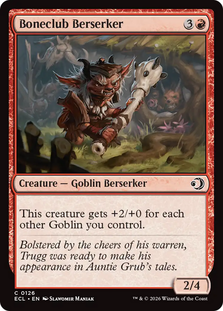Boneclub Berserker [Lorwyn Eclipsed] | Odin's Place