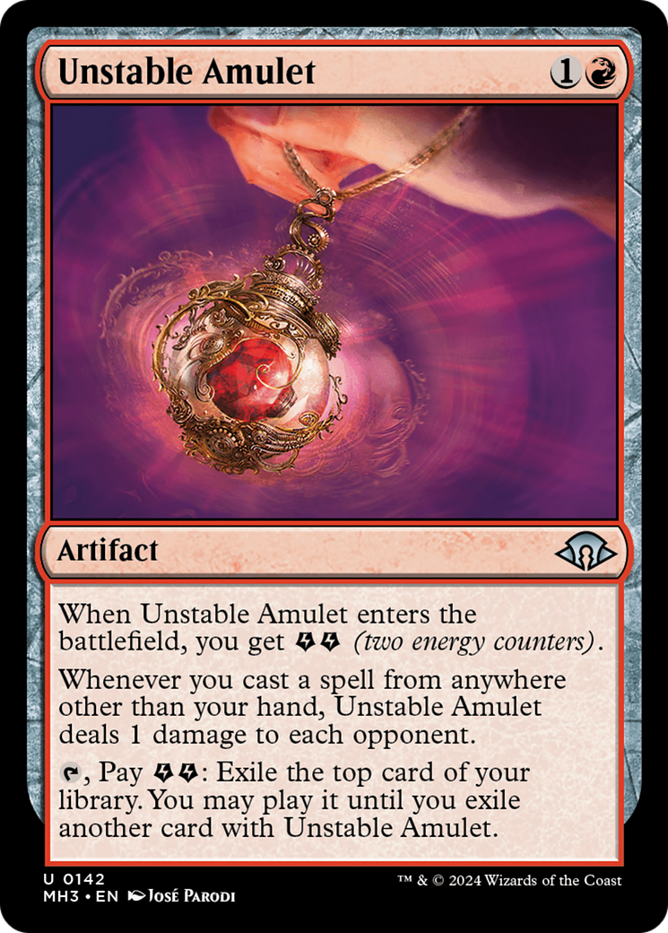 Unstable Amulet [Modern Horizons 3] | Dragon's Lair Comics and Fantasy Houston TX