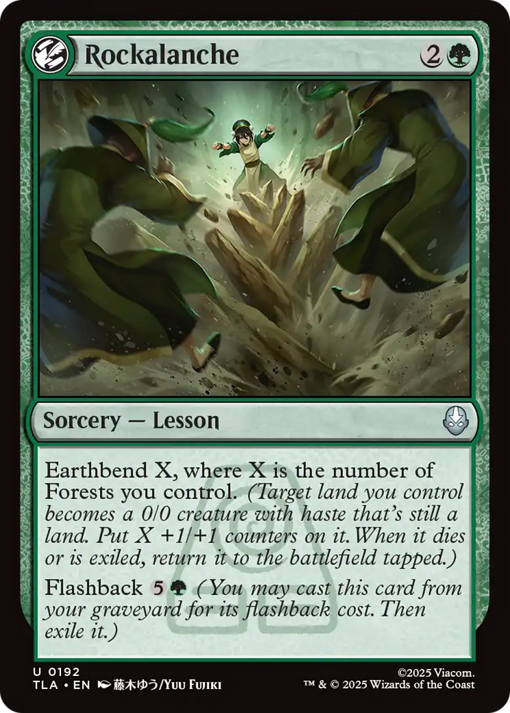 Rockalanche [Avatar: The Last Airbender] | Dragon's Lair Comics and Fantasy Houston TX