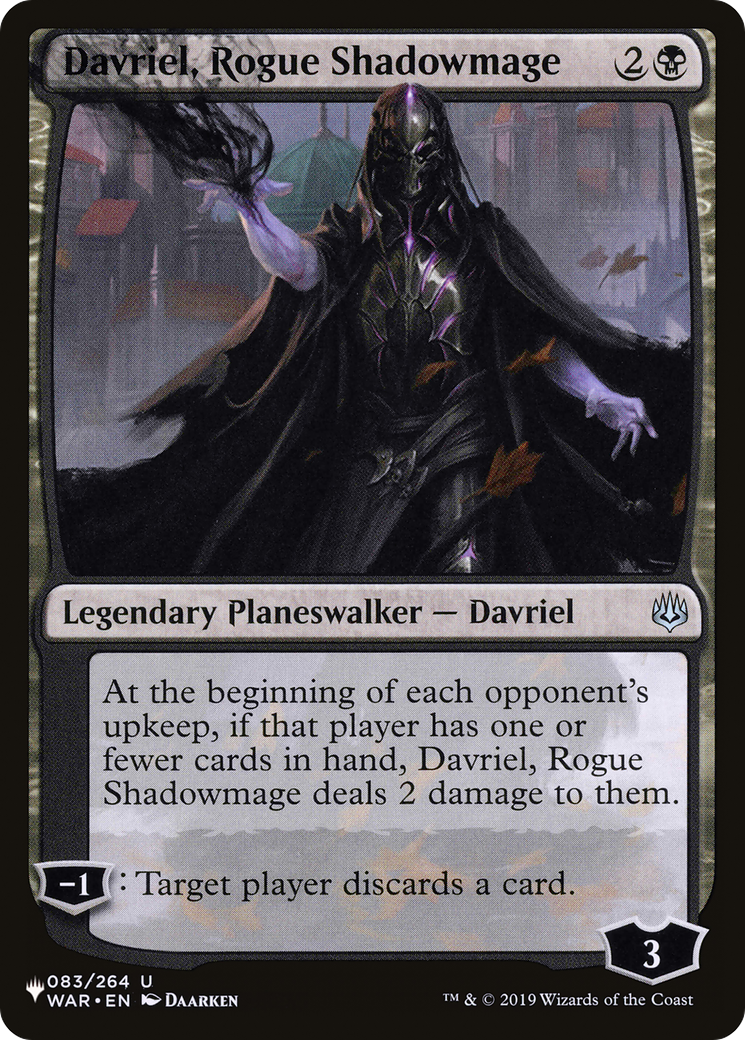 Davriel, Rogue Shadowmage [The List] | Dragon's Lair Comics and Fantasy Houston TX