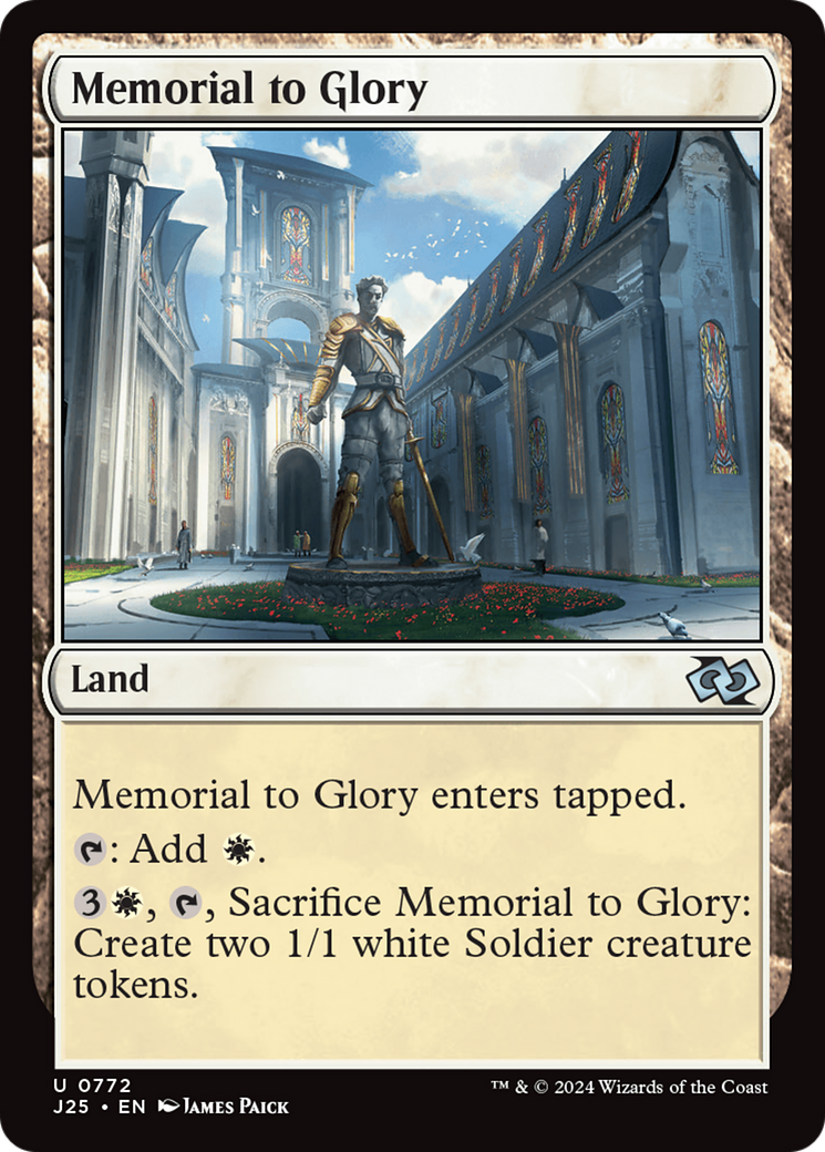 Memorial to Glory [Foundations Jumpstart] | Dragon's Lair Comics and Fantasy Houston TX