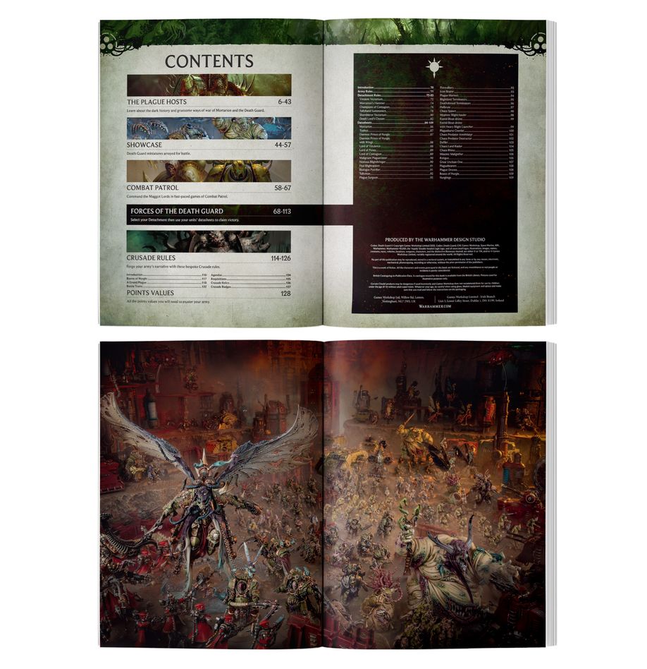 Warhammer 40k: Death Guard Codex | Dragon's Lair Comics and Fantasy Houston TX