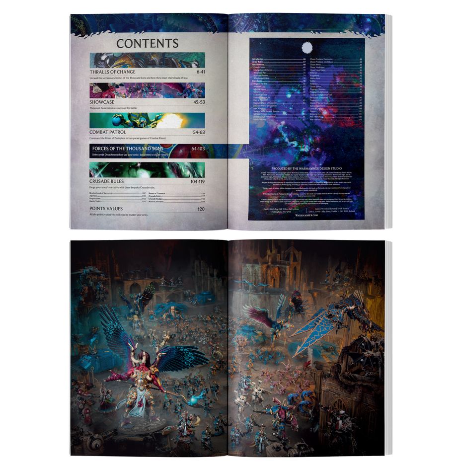 Warhammer 40k: Thousand Sons Codex | Dragon's Lair Comics and Fantasy Houston TX