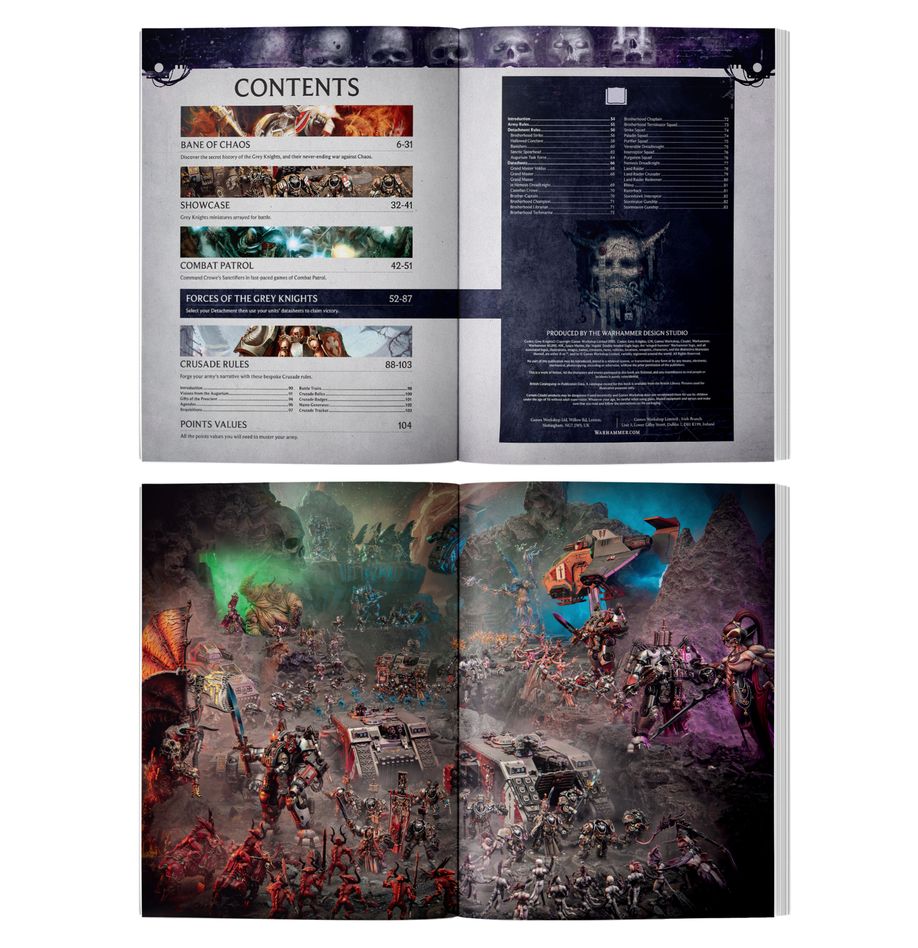 Warhammer 40k: Grey Knights Codex | Dragon's Lair Comics and Fantasy Houston TX