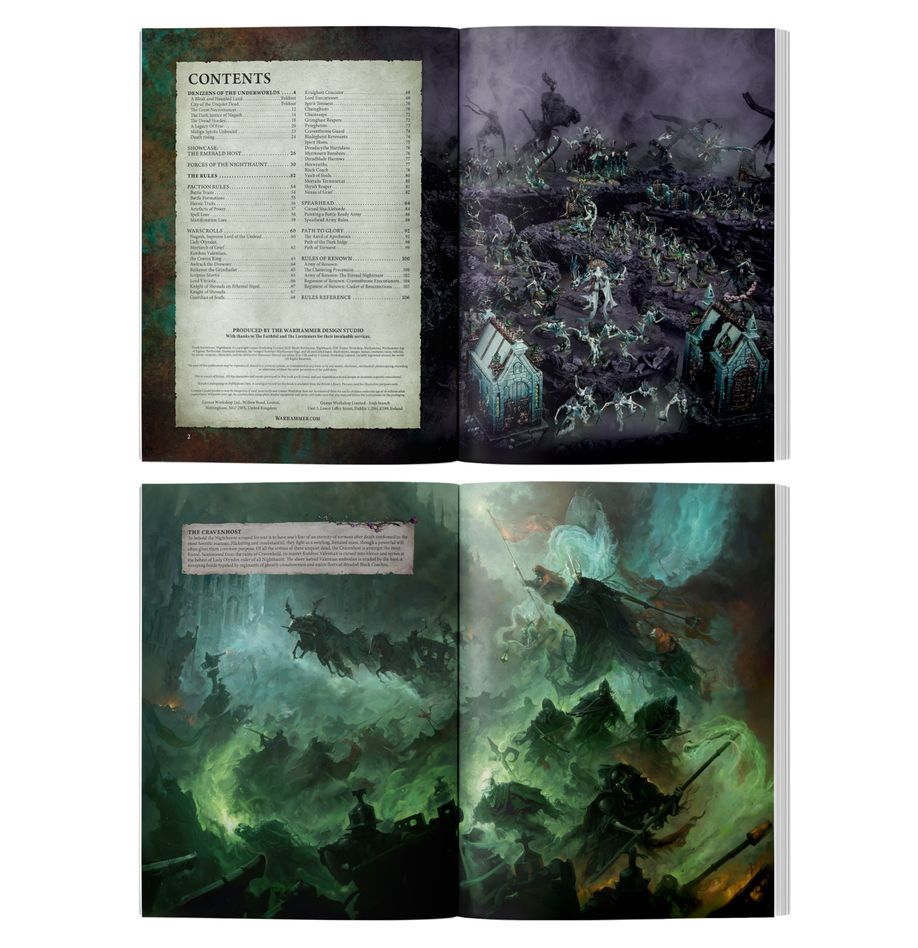 Warhammer Age of Sigmar: NightHaunt Battletome | Dragon's Lair Comics and Fantasy Houston TX