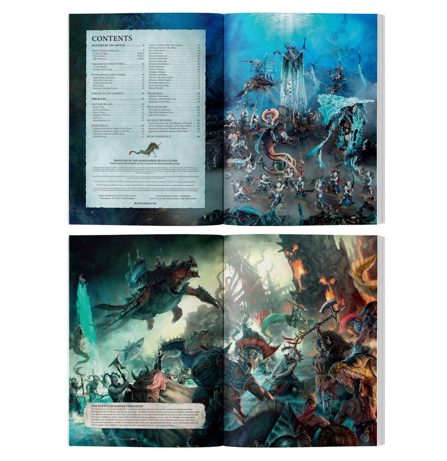 Warhammer Age of Sigmar: Order Battletome: Idoneth Deepkin | Dragon's Lair Comics and Fantasy Houston TX
