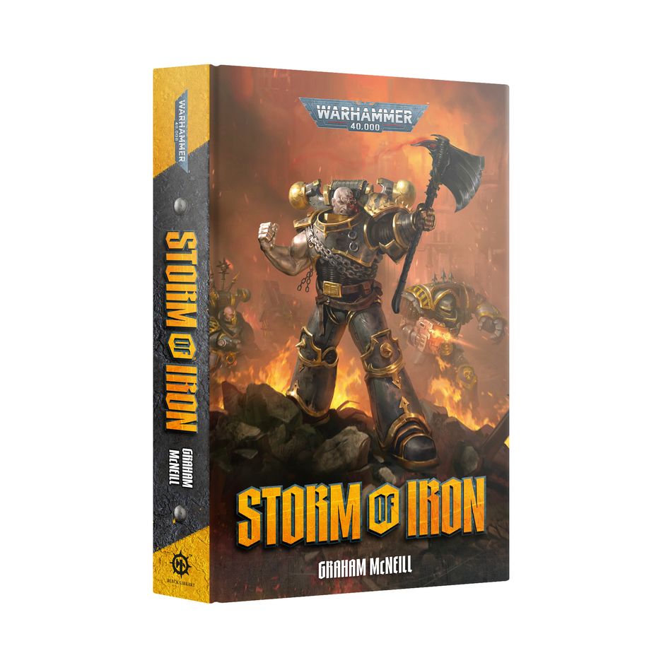 Black Library: STORM OF IRON (HARDBACK) | Dragon's Lair Comics and Fantasy Houston TX