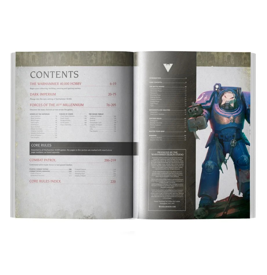 Warhammer 40K: 10th Edition Core Book | Dragon's Lair Comics and Fantasy Houston TX