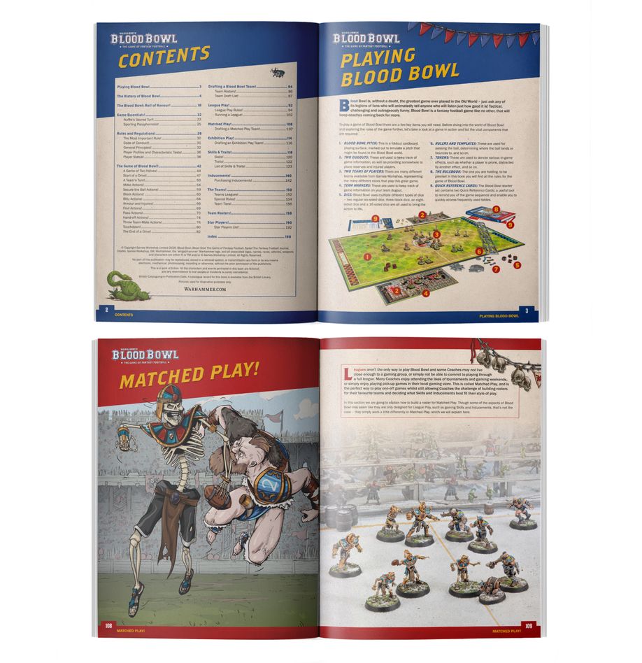 Blood Bowl: The Official Rulebook – Third Season Edition! | Dragon's Lair Comics and Fantasy Houston TX