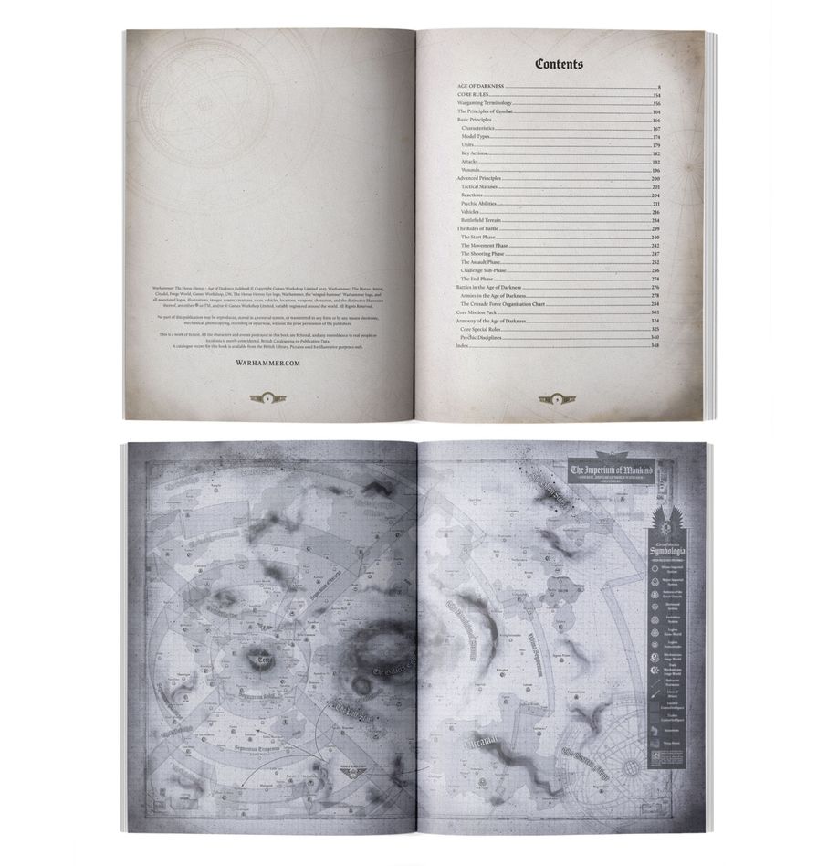 Warhammer Horus Heresy: Age of Darkness Rulebook | Dragon's Lair Comics and Fantasy Houston TX