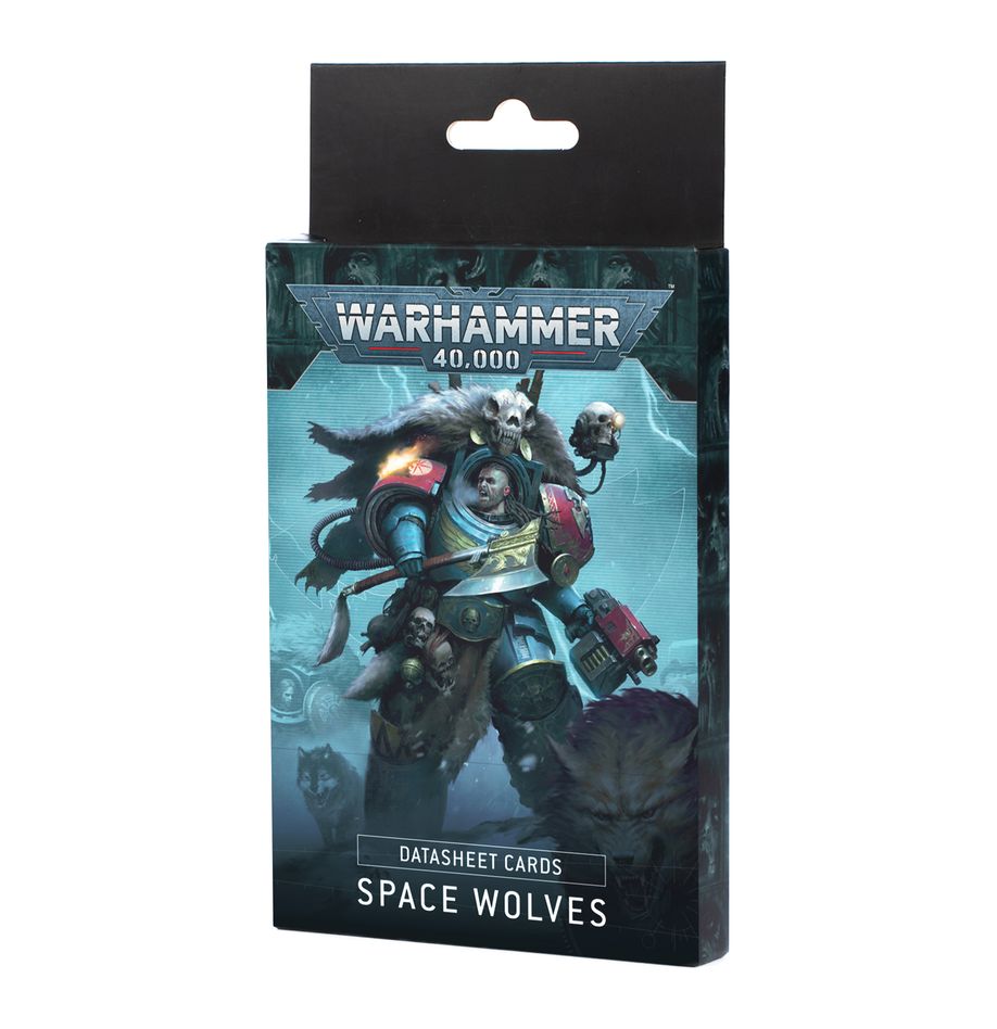 Warhammer 40k: Space Wolves Datasheet Cards | Dragon's Lair Comics and Fantasy Houston TX