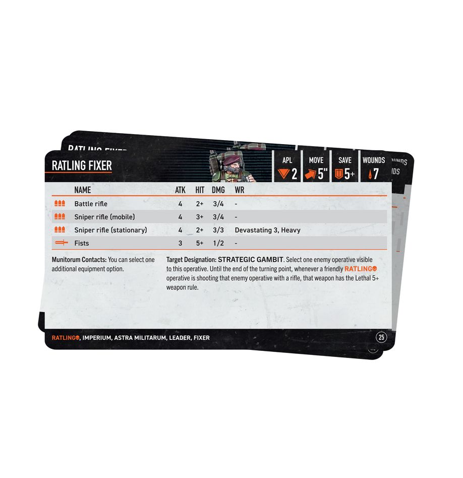 Warhammer Kill Team: Ratlings – Datacards | Dragon's Lair Comics and Fantasy Houston TX