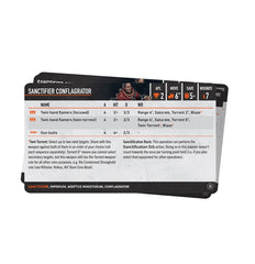 Warhammer Kill Team: Sanctifiers Datacards | Dragon's Lair Comics and Fantasy Houston TX