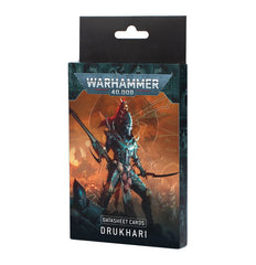 Warhammer 40k: Druhkari DataSheet Cards | Dragon's Lair Comics and Fantasy Houston TX