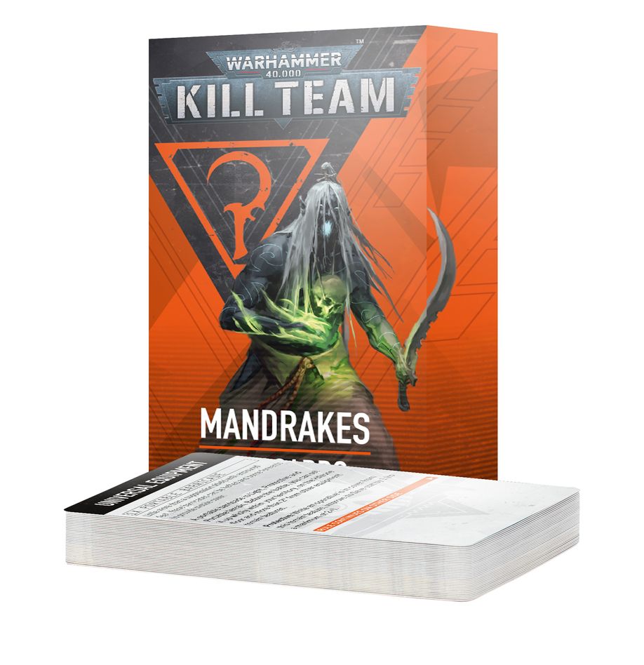Kill Team: Mandrakes Datacards 2024 | Dragon's Lair Comics and Fantasy Houston TX