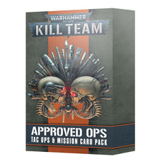 KILL TEAM: APPROVED OPS – TAC OPS & MISSION CARD PACK | Dragon's Lair Comics and Fantasy Houston TX