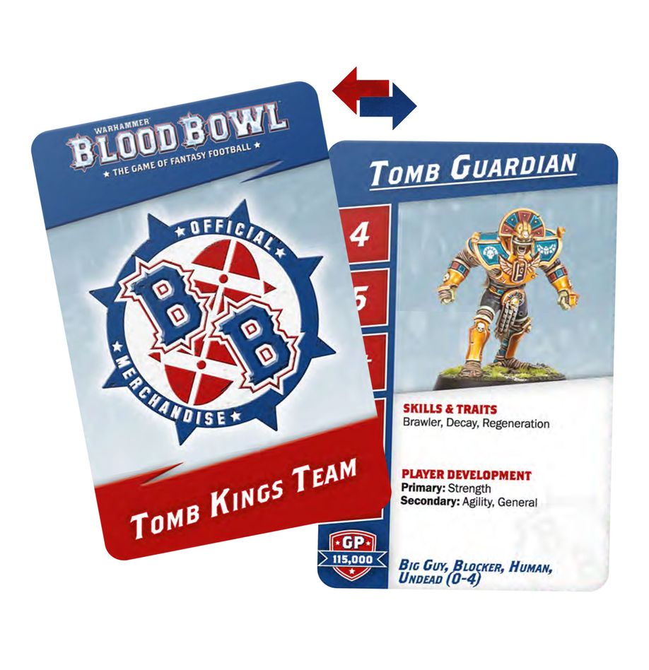 Tomb Kings Team Reference Card Pack | Dragon's Lair Comics and Fantasy Houston TX