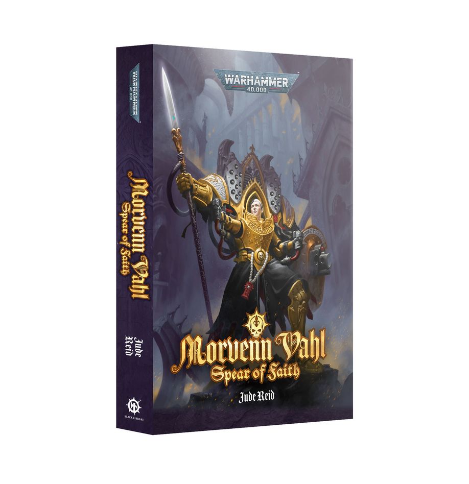 Black Library: Morvenn Vahl: Spear of Faith | Dragon's Lair Comics and Fantasy Houston TX