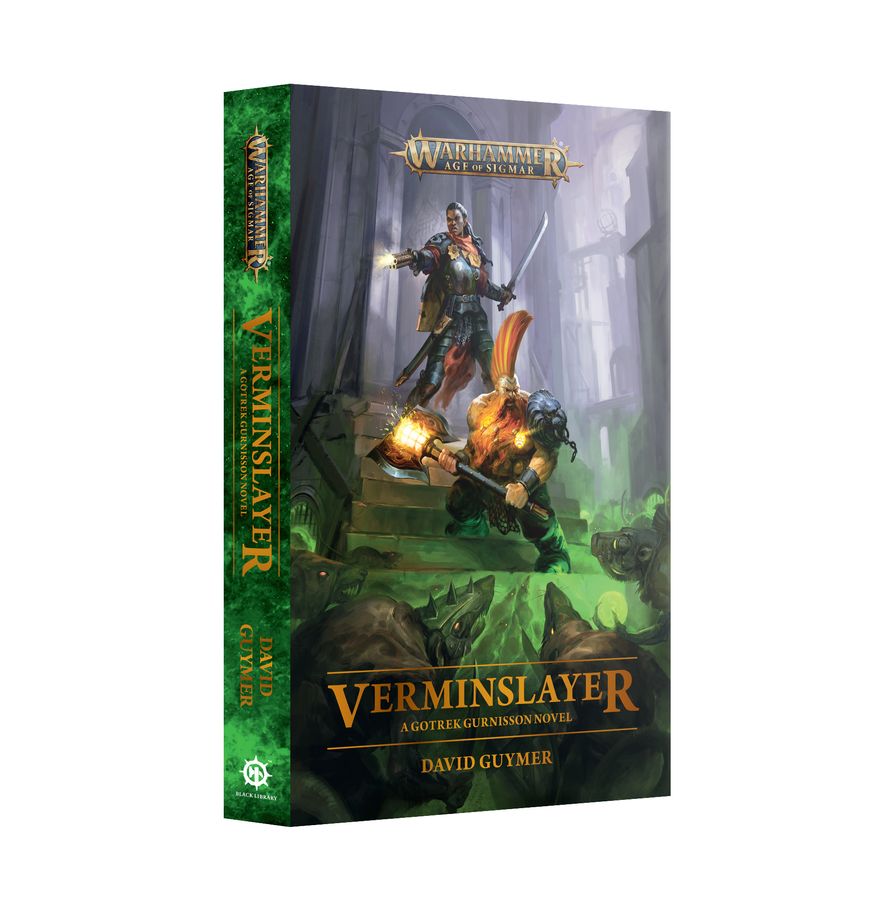 Black Library: Age of Sigmar: Verminslayer - A Gotrek Gurnisson Novel (Paperback) | Dragon's Lair Comics and Fantasy Houston TX