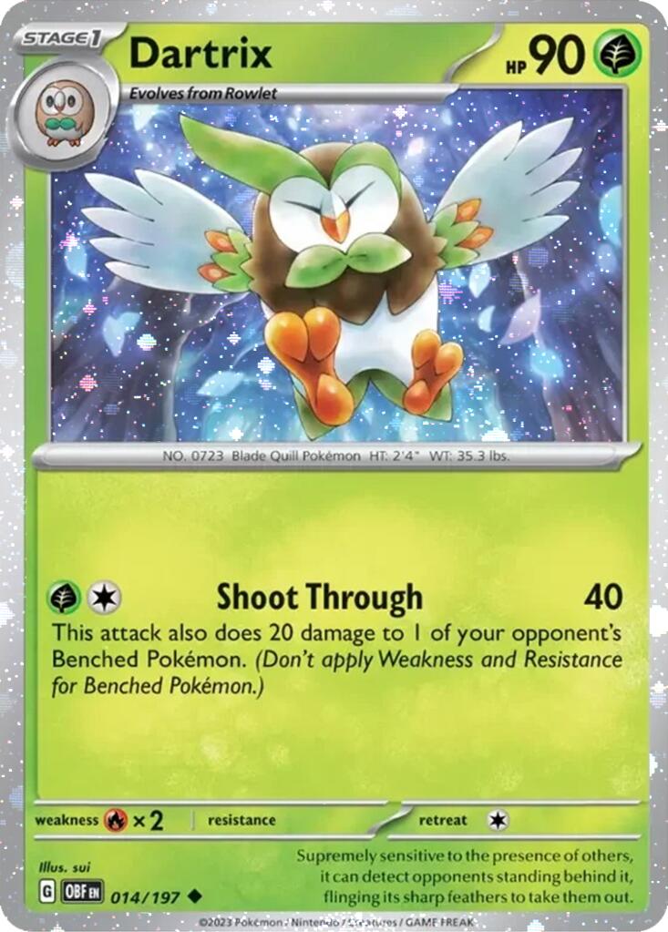 Dartrix (014/197) (Cosmos Holo) [Miscellaneous Cards] | Dragon's Lair Comics and Fantasy Houston TX