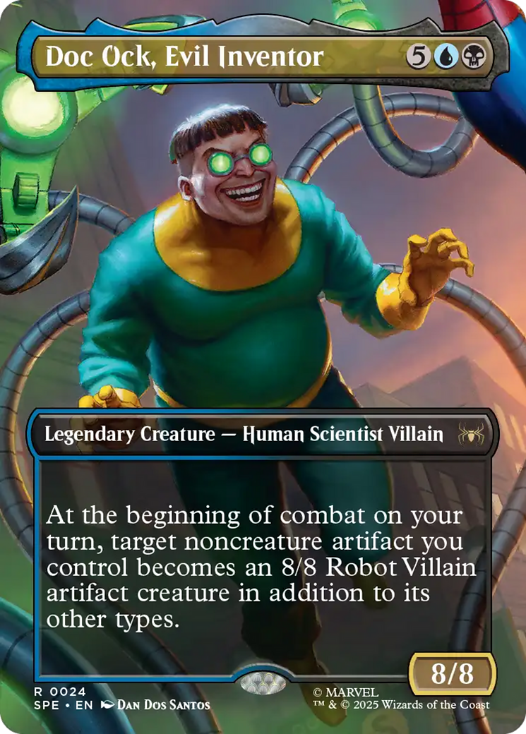 Doc Ock, Evil Inventor (Borderless) [Marvel's Spider-Man: Eternal-Legal] | Dragon's Lair Comics and Fantasy Houston TX