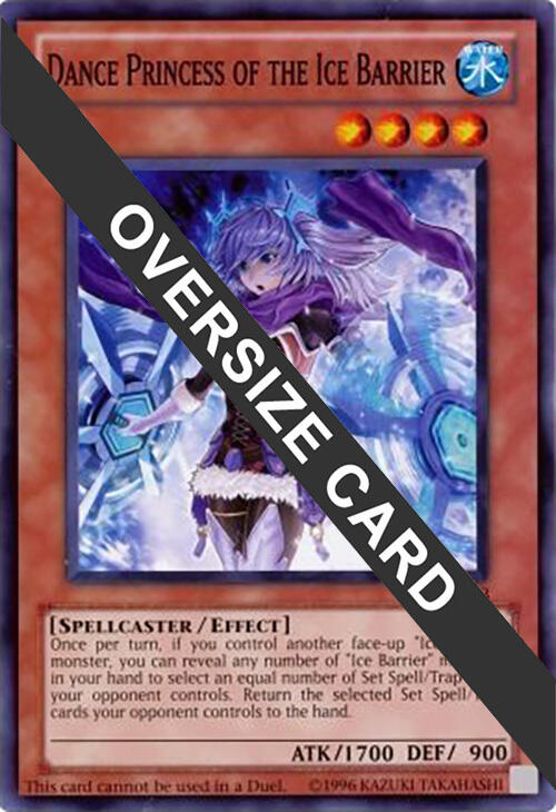 Dance Princess of the Ice Barrier (Oversized) [STBL-EN033] Promo | Dragon's Lair Comics and Fantasy Houston TX