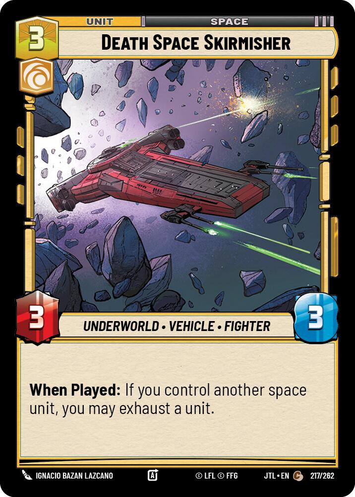 Death Space Skirmisher (217/262) (217/257) [Jump to Lightspeed] | Odin's Place
