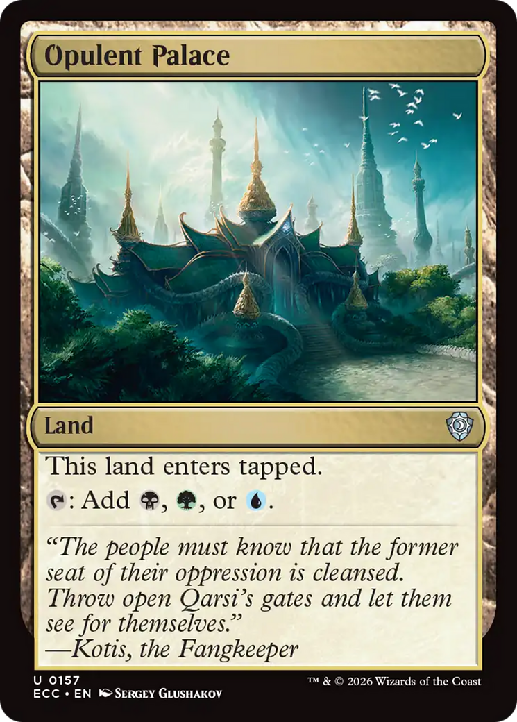 Opulent Palace [Lorwyn Eclipsed Commander] | Odin's Place