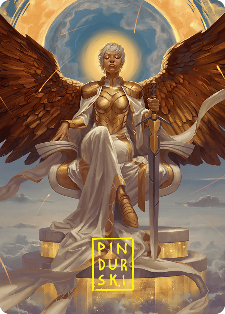 Herald of Eternal Dawn Art Card (27/54) [Foundations Art Series] | Dragon's Lair Comics and Fantasy Houston TX