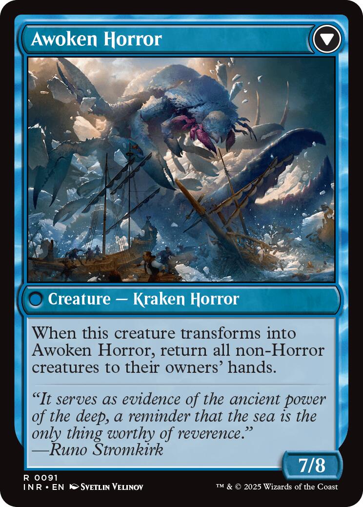 Thing in the Ice // Awoken Horror [Innistrad Remastered] | Dragon's Lair Comics and Fantasy Houston TX