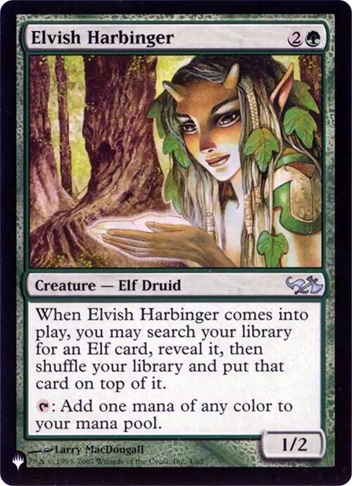 Elvish Harbinger (Retro Frame) [The List] | Dragon's Lair Comics and Fantasy Houston TX