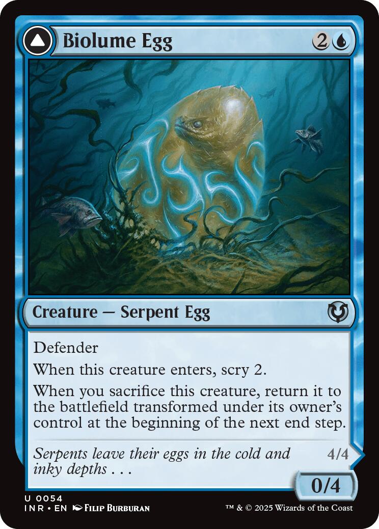 Biolume Egg // Biolume Serpent [Innistrad Remastered] | Dragon's Lair Comics and Fantasy Houston TX