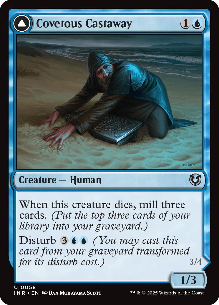 Covetous Castaway // Ghostly Castigator [Innistrad Remastered] | Dragon's Lair Comics and Fantasy Houston TX