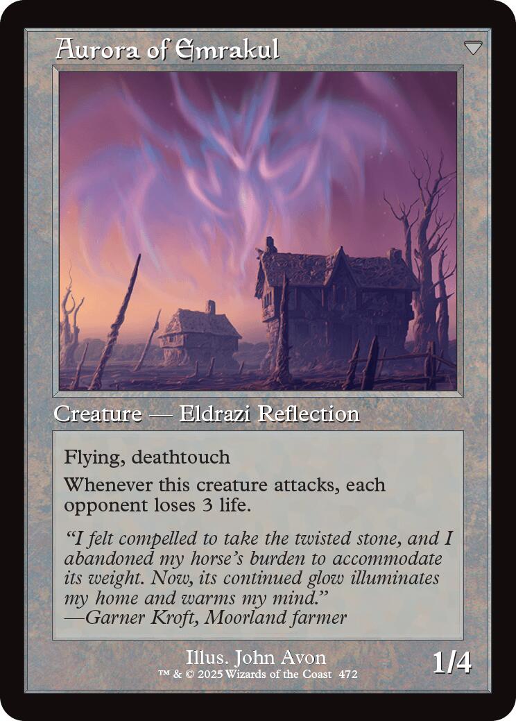 Cryptolith Fragment // Aurora of Emrakul (Retro Frame) [Innistrad Remastered] | Dragon's Lair Comics and Fantasy Houston TX