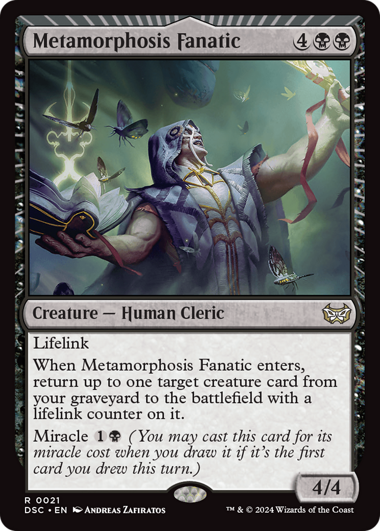 Metamorphosis Fanatic [Duskmourn: House of Horror Commander] | Dragon's Lair Comics and Fantasy Houston TX