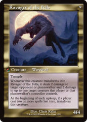 Huntmaster of the Fells // Ravager of the Fells (Retro Frame) [Innistrad Remastered] | Dragon's Lair Comics and Fantasy Houston TX