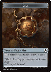 Blood // Clue Double-Sided Token [Innistrad Remastered Tokens] | Dragon's Lair Comics and Fantasy Houston TX