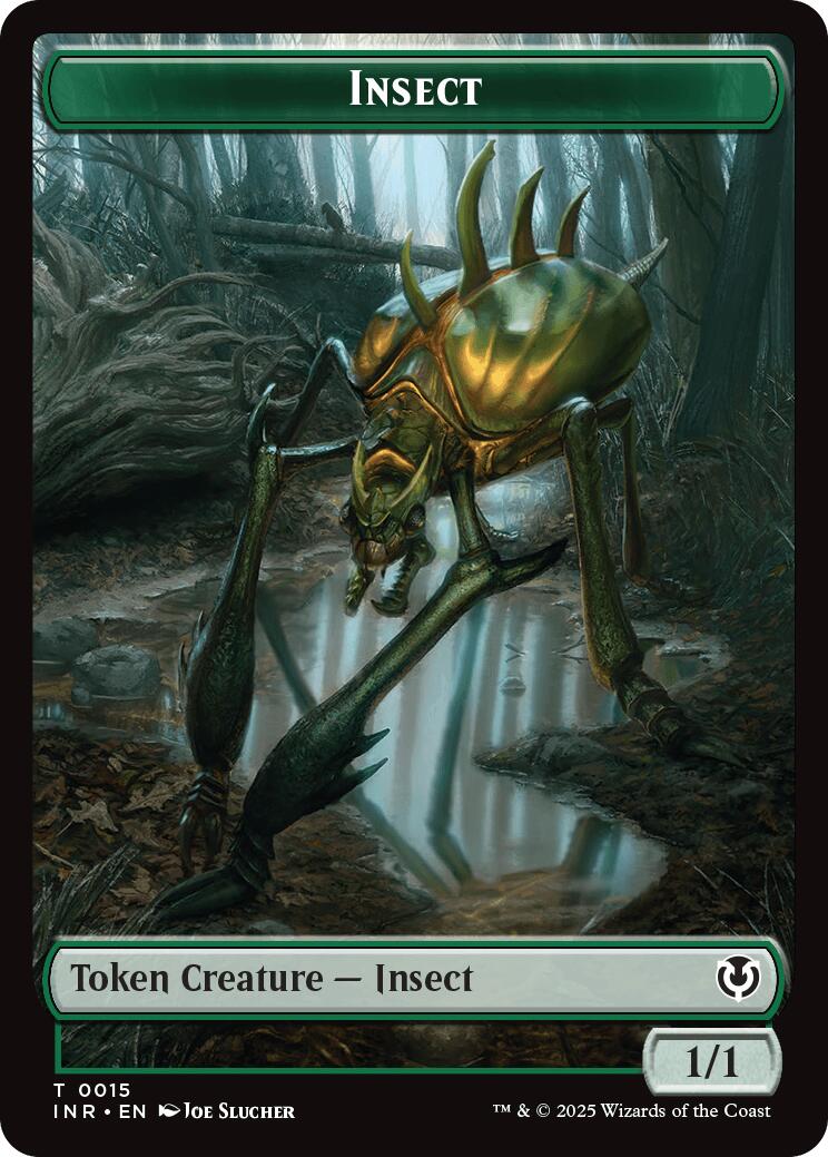 Insect // Spider Double-Sided Token [Innistrad Remastered Tokens] | Dragon's Lair Comics and Fantasy Houston TX