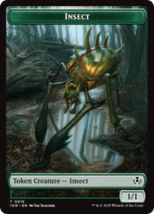 Insect // Spider Double-Sided Token [Innistrad Remastered Tokens] | Dragon's Lair Comics and Fantasy Houston TX