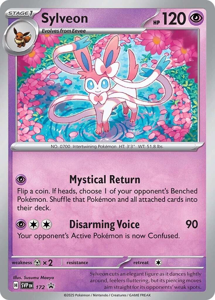 Sylveon (SVP172) [Scarlet & Violet: Black Star Promos] | Dragon's Lair Comics and Fantasy Houston TX