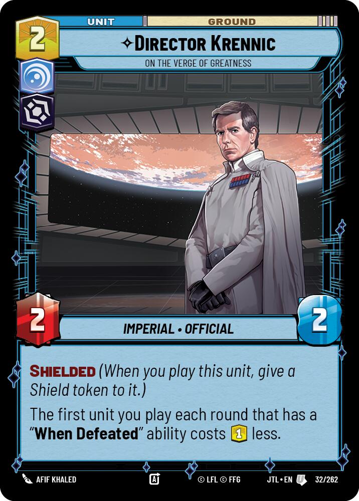 Director Krennic - On the Verge of Greatness (32/262) (32/262) [Jump to Lightspeed] | Odin's Place