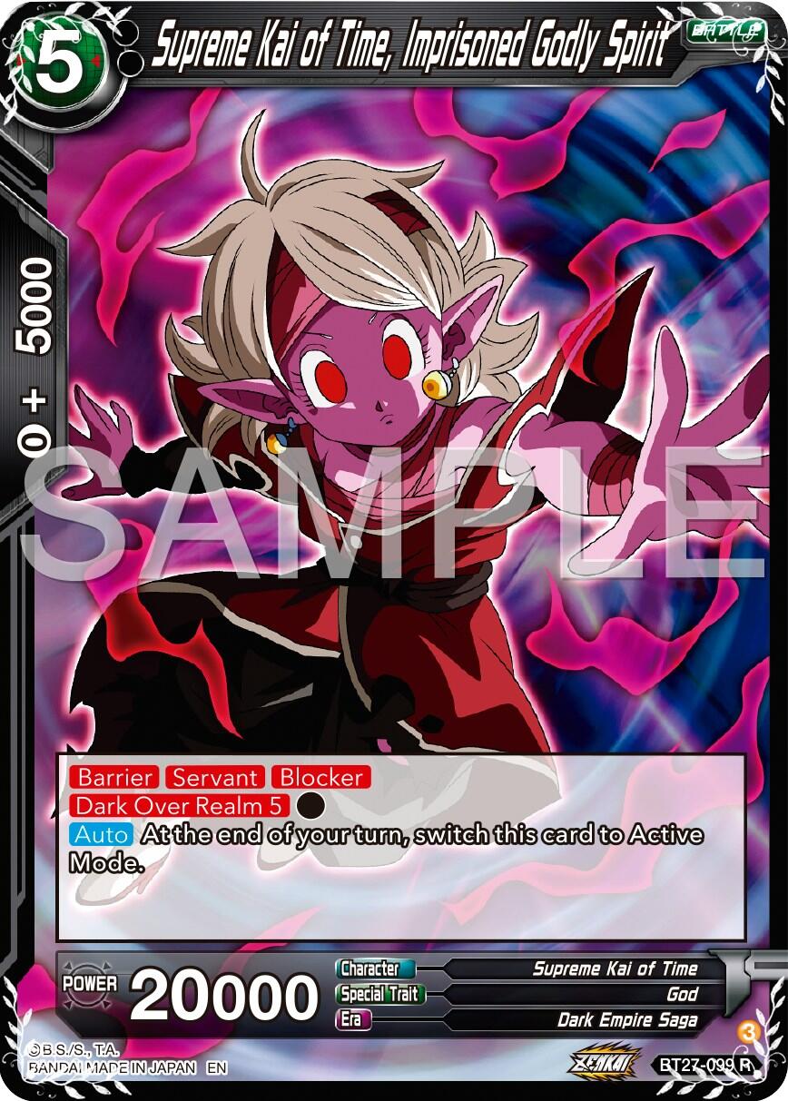 Supreme Kai of Time, Imprisoned Godly Spirit (BT27-099) [History of Z] | Dragon's Lair Comics and Fantasy Houston TX